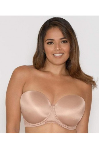 Smoothie strapless moulded bra