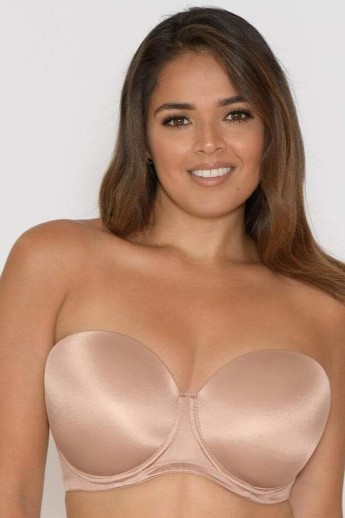 Smoothie strapless moulded bra