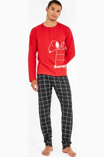 Ανδρική πυτζάμα χειμερινή