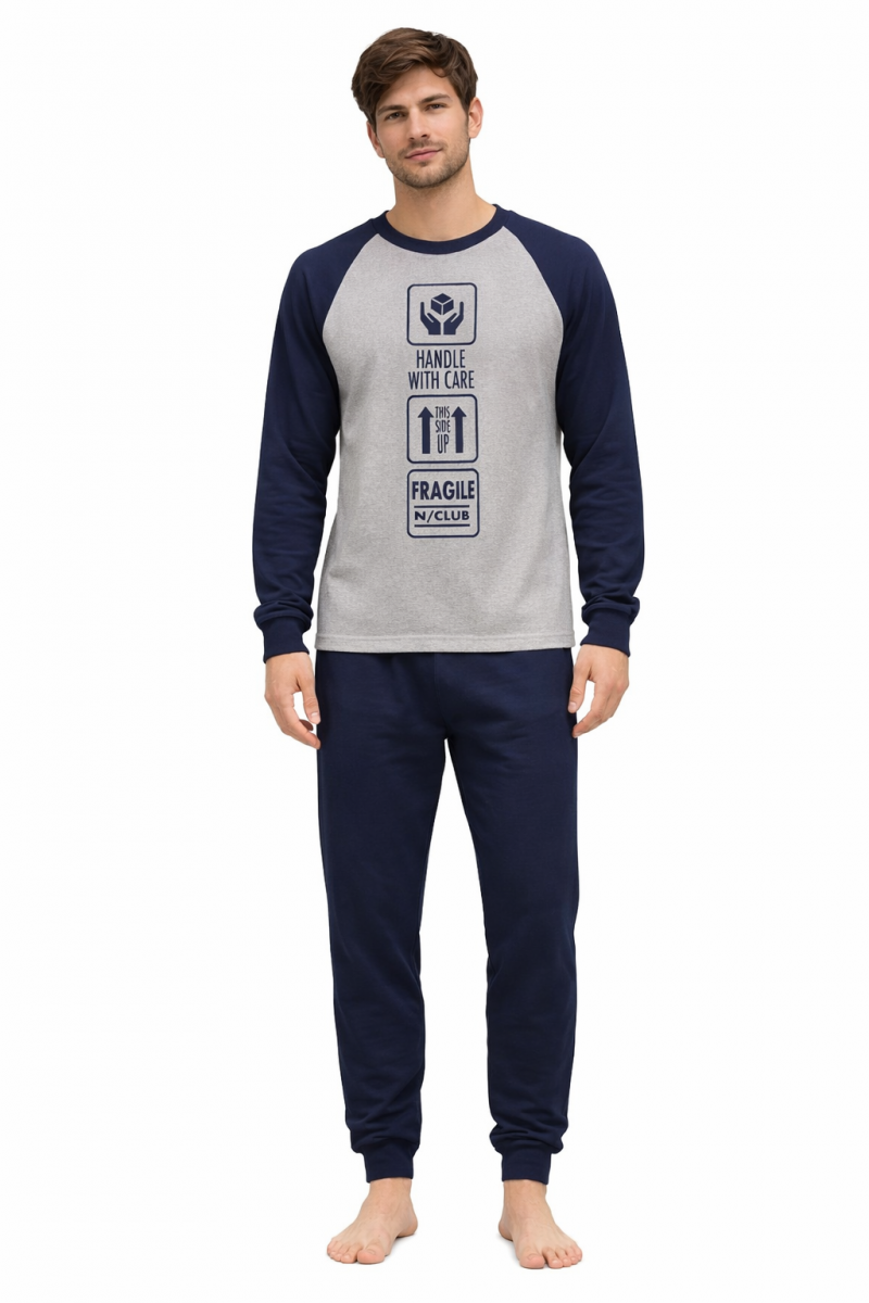 Ανδρική πυτζάμα χειμερινή