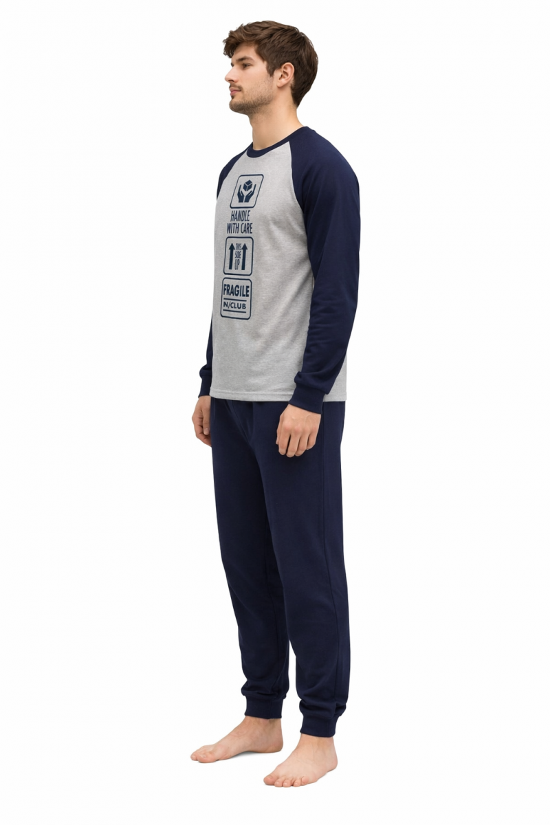 Ανδρική πυτζάμα χειμερινή