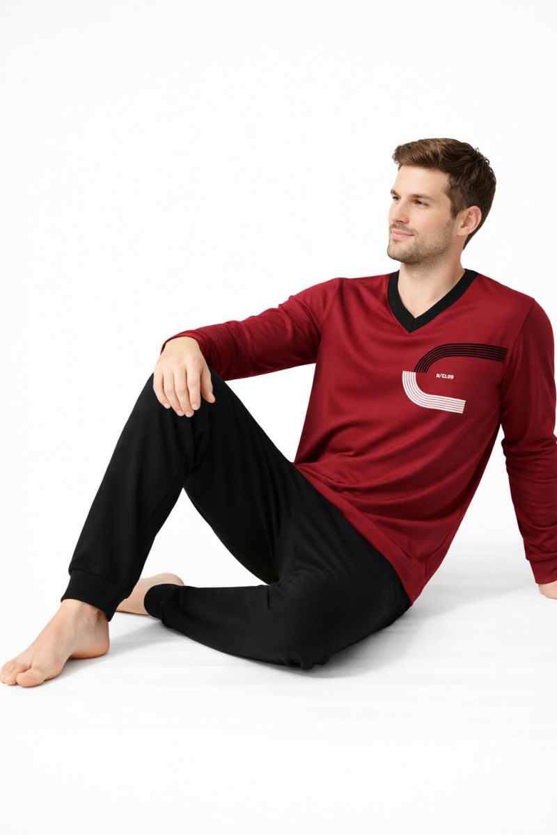 Ανδρική πυτζάμα χειμερινή