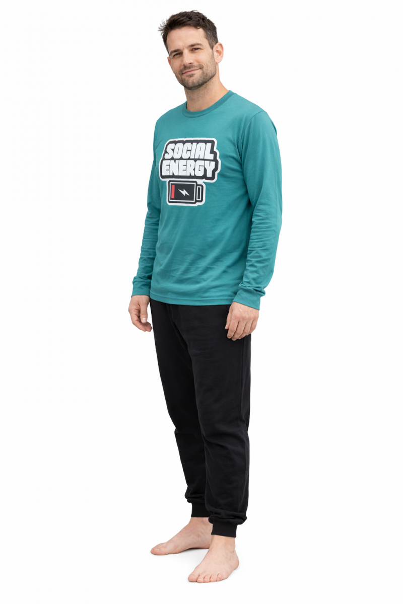 Ανδρική πυτζάμα χειμερινή