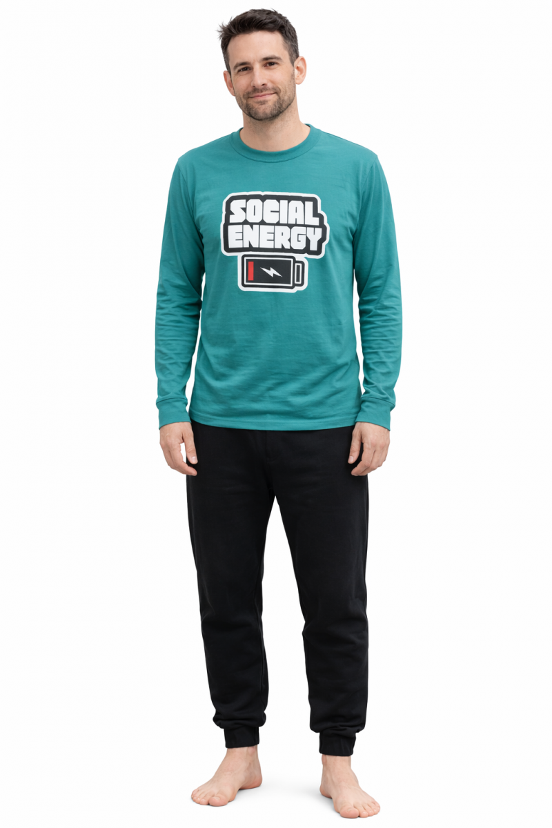 Ανδρική πυτζάμα χειμερινή