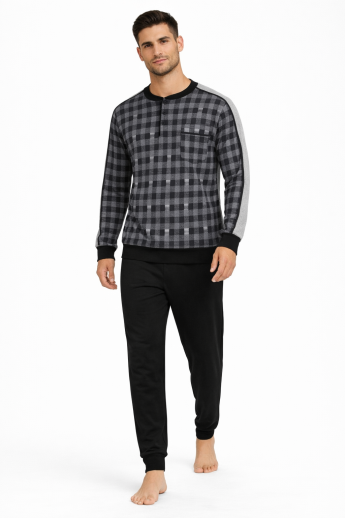 Ανδρική πυτζάμα χειμερινή