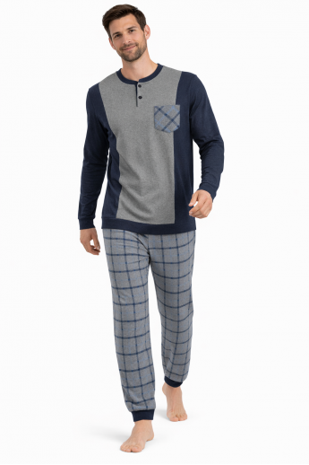 Ανδρική πυτζάμα χειμερινή