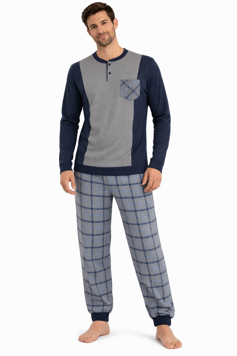 Ανδρική πυτζάμα χειμερινή