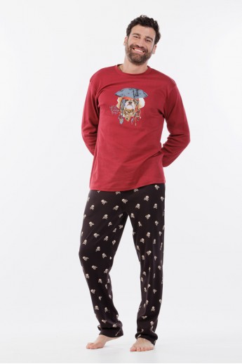 Ανδρική πυτζάμα χειμερινή
