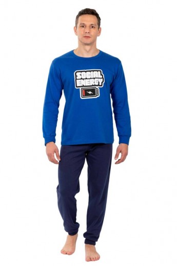 Ανδρική πυτζάμα χειμερινή