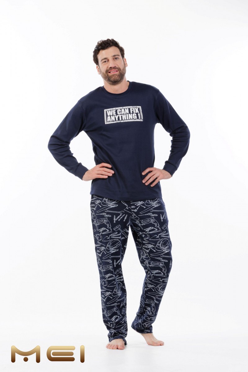 Ανδρική πυτζάμα χειμερινή