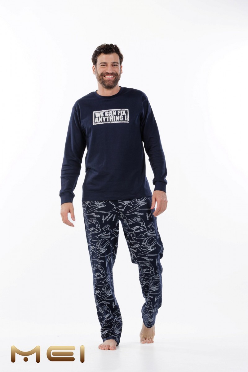 Ανδρική πυτζάμα χειμερινή