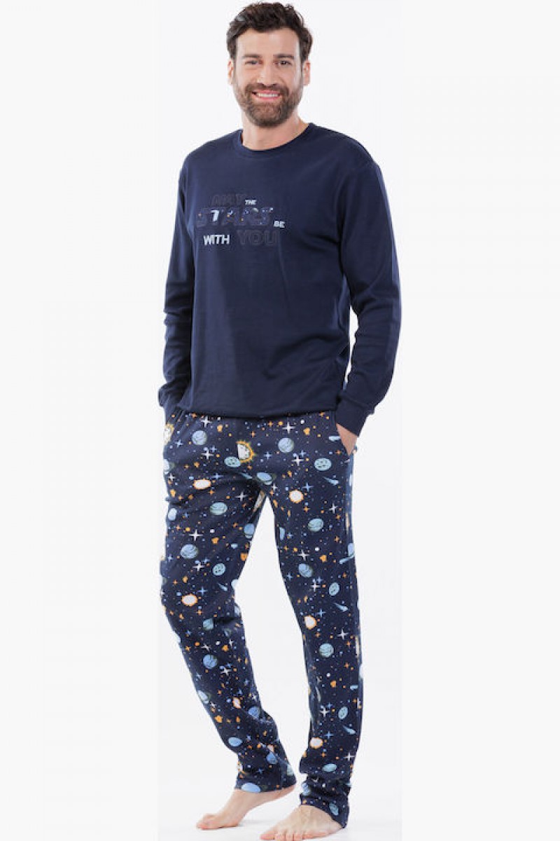 Ανδρική πυτζάμα χειμερινή