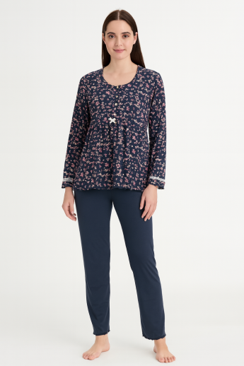 Πυζάμα μακρύ μανίκι