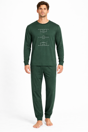 Ανδρική πυτζάμα χειμερινή