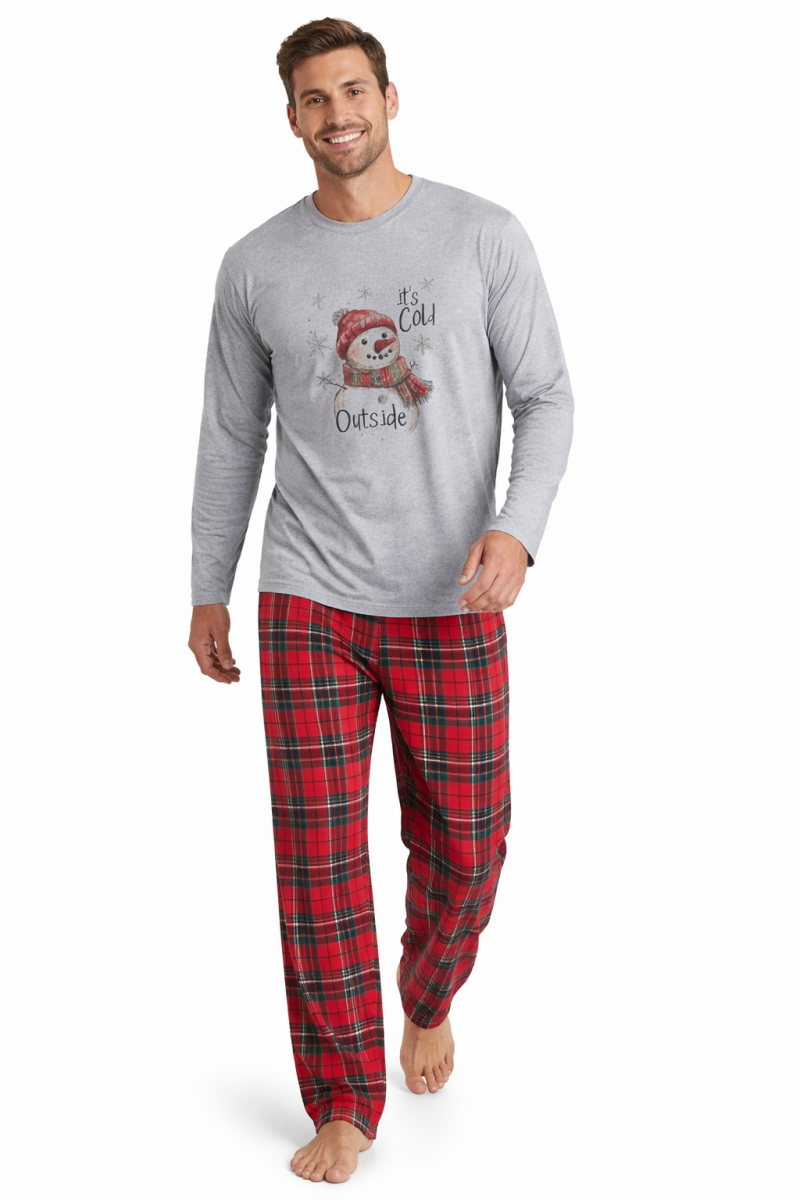 Ανδρική πυτζάμα χειμερινή
