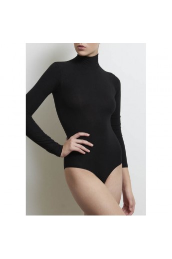 Κορμάκι μακρύ μανίκι ζιβάγκο 93% Micromodal - 7%Lycra