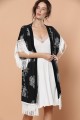 Σετ Ρομπα Νυχτικο Siyal Viscose Kimono Μαύρο XL