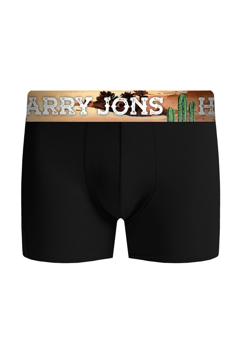 Boxer Harry Jons Arizona Pack Μαύρο L