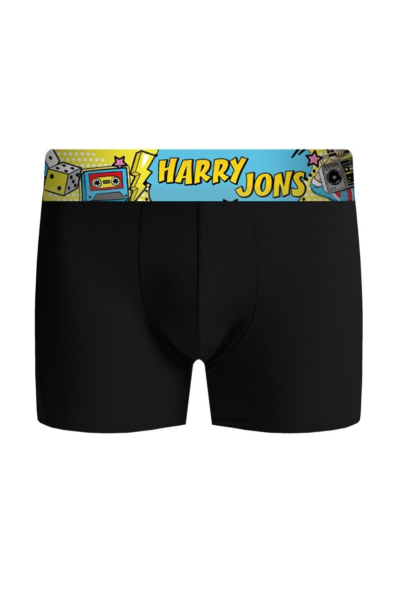 Boxer Harry Jons Boxed Pack Μαύρο XL