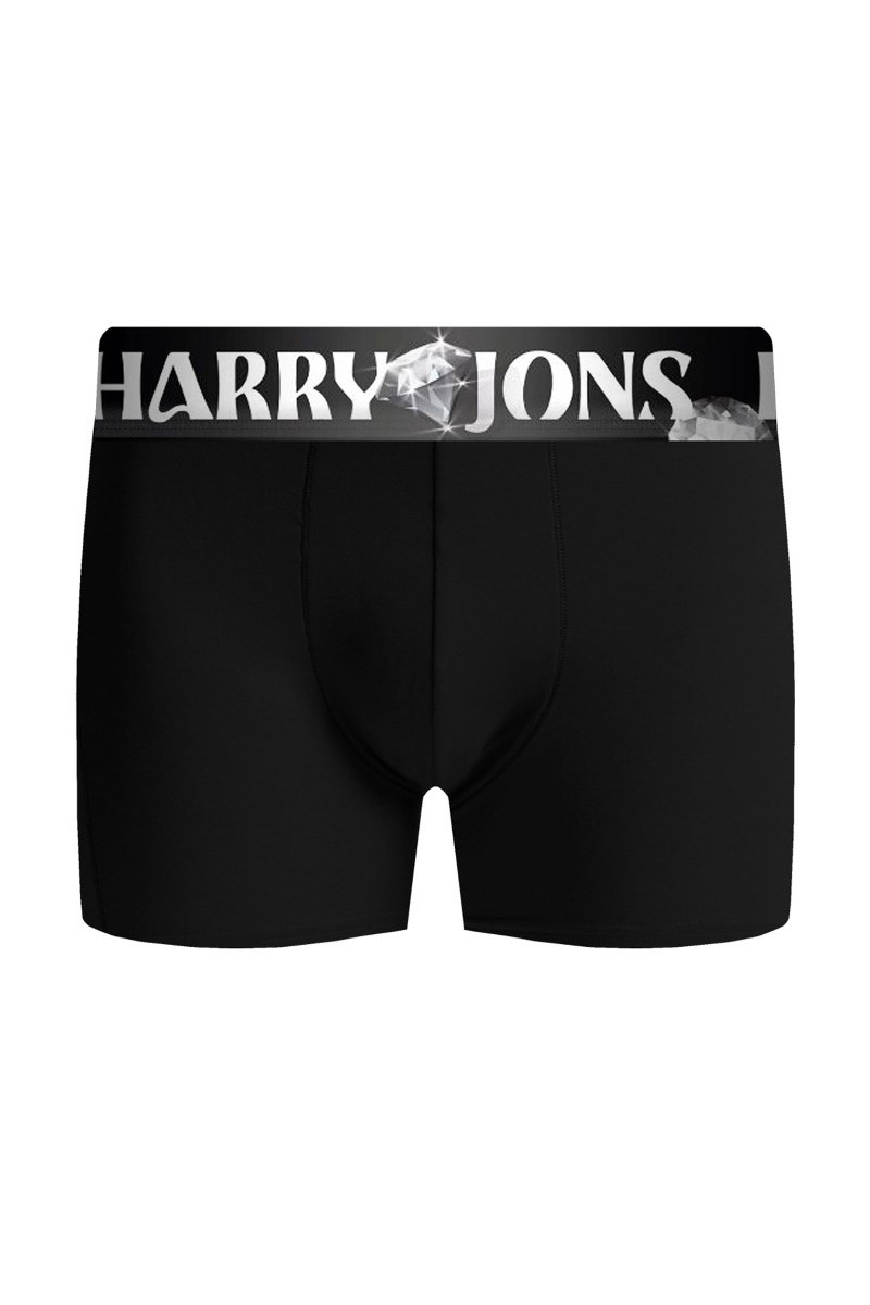 Boxer Harry Jons Diamond Pack Μαύρο L