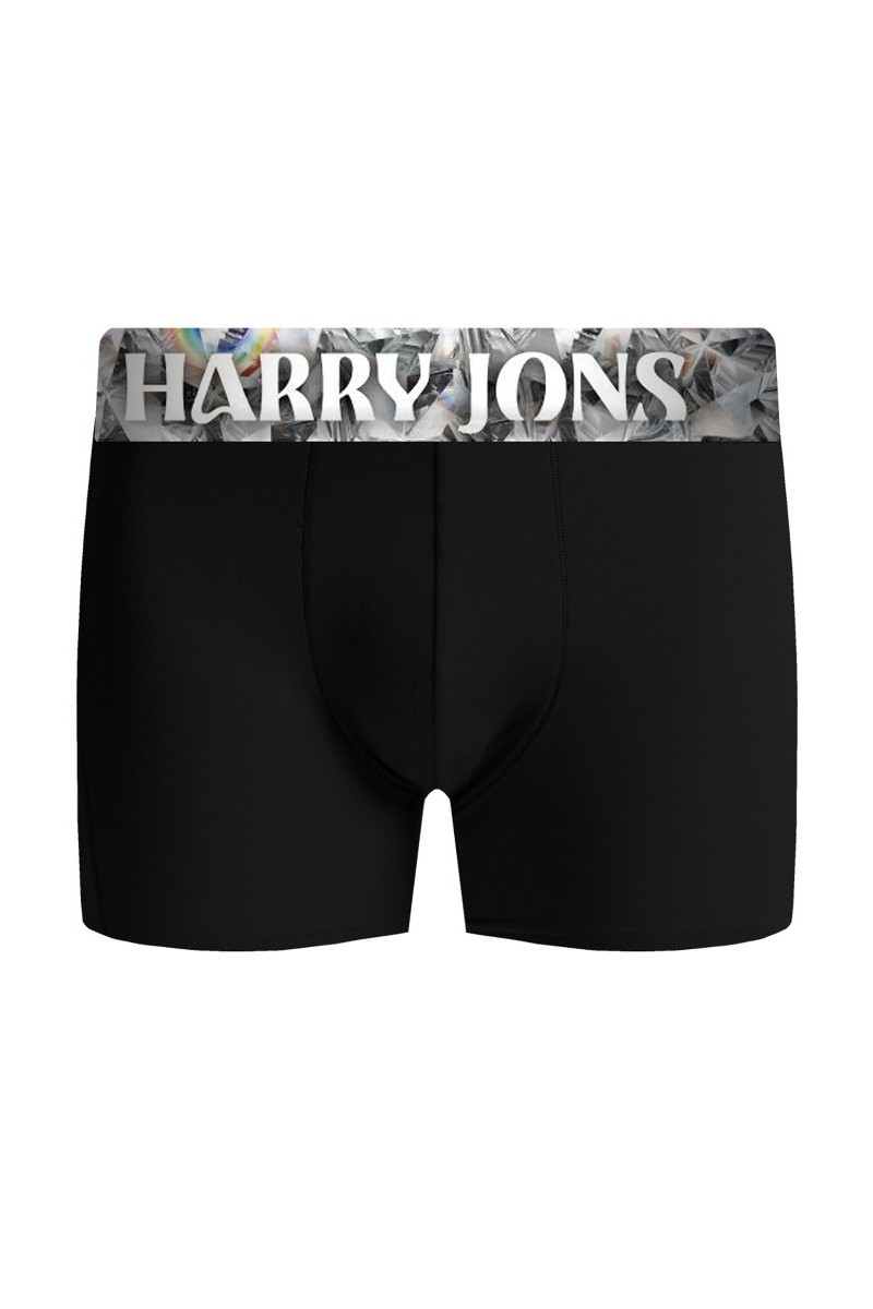 Boxer Harry Jons Diamond Pack Μαύρο S