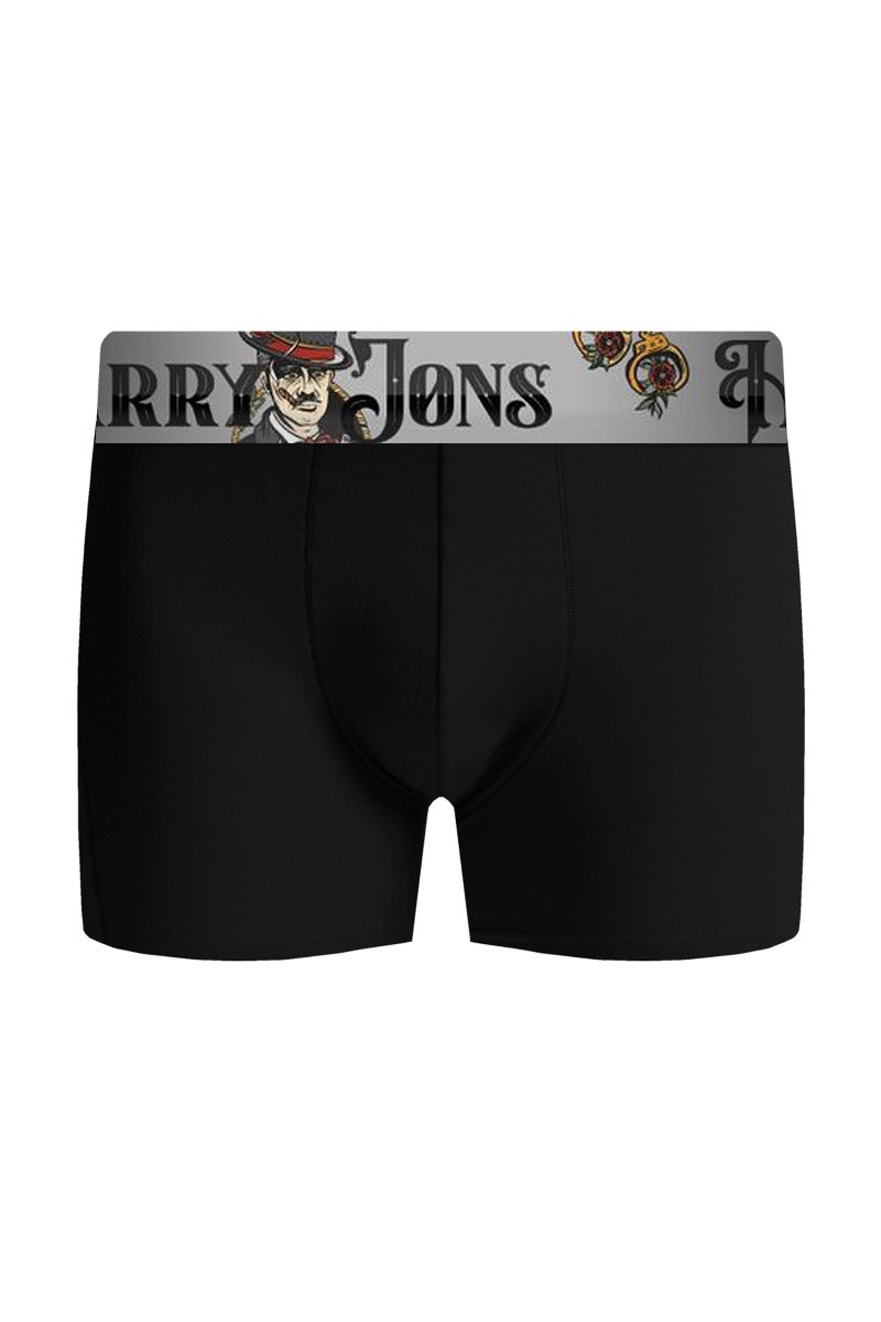 Boxer Harry Jons Gangster Pack Μαύρο L