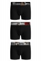 Boxer Harry Jons Gangster Pack Μαύρο L