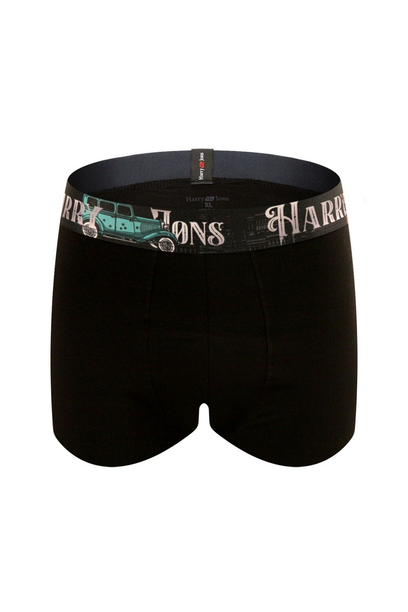 Boxer Harry Jons Gangster Pack Μαύρο L