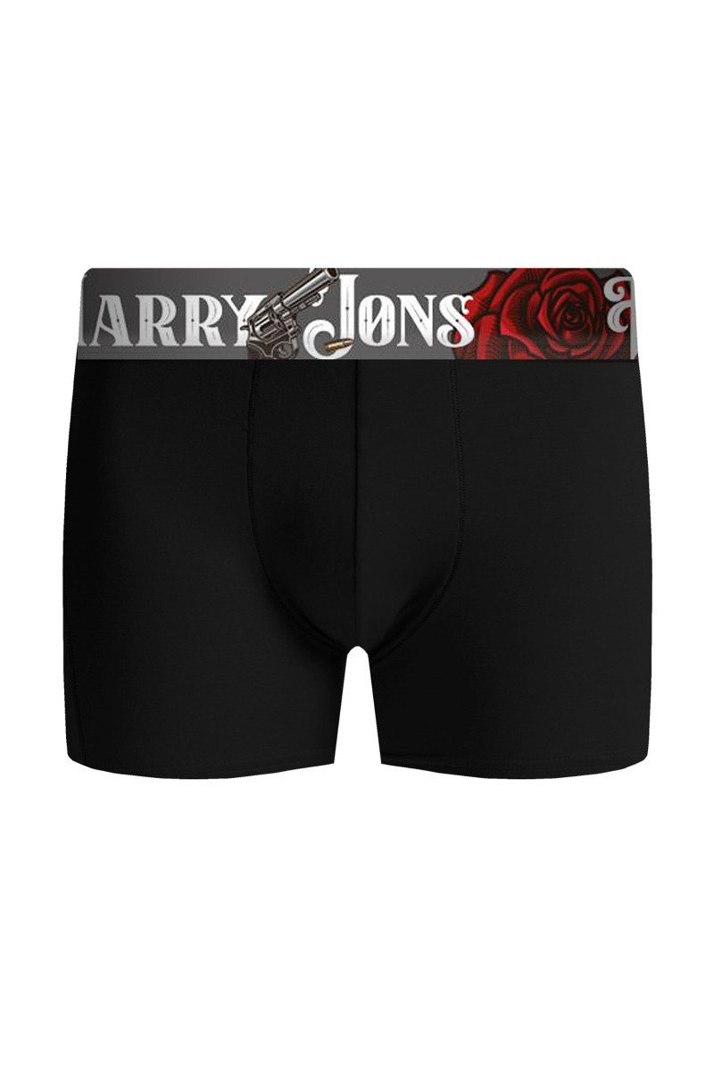 Boxer Harry Jons Gangster Pack Μαύρο L