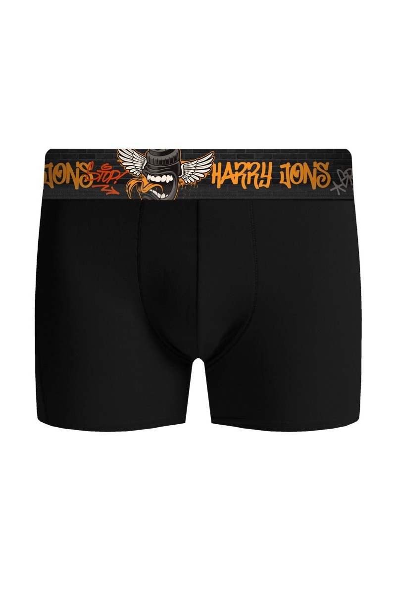 Boxer Harry Jons Graffiti Pack Μαύρο L