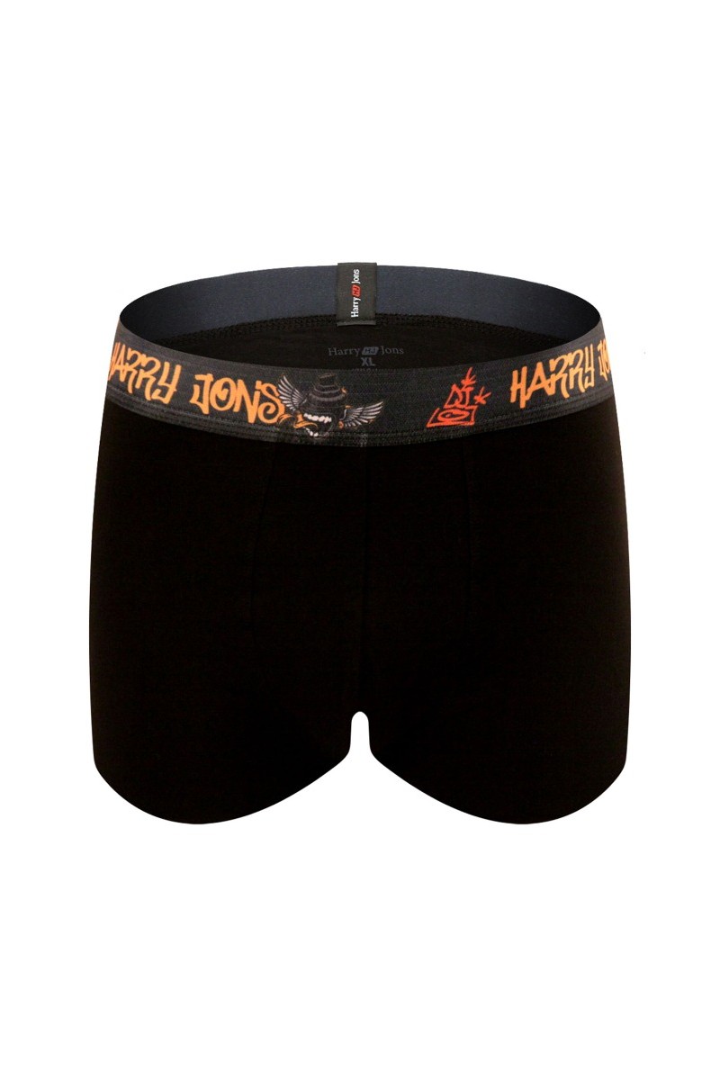 Boxer Harry Jons Graffiti Pack Μαύρο L