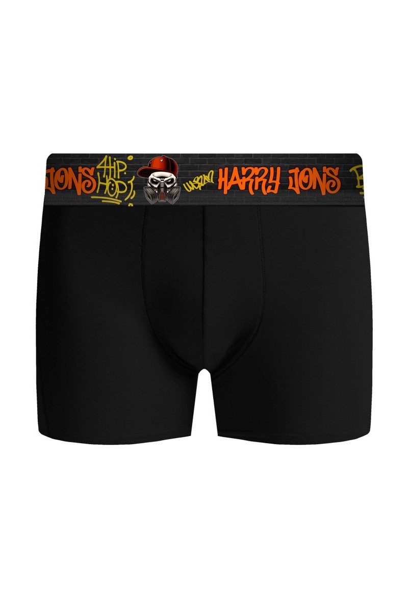 Boxer Harry Jons Graffiti Pack Μαύρο XXL