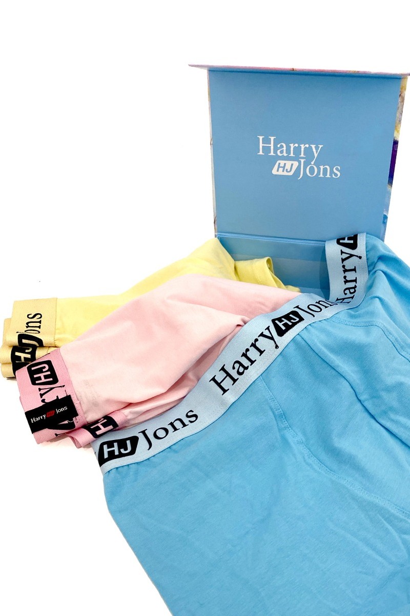 Boxer Harry Jons Pastels Pack Εμπριμε L