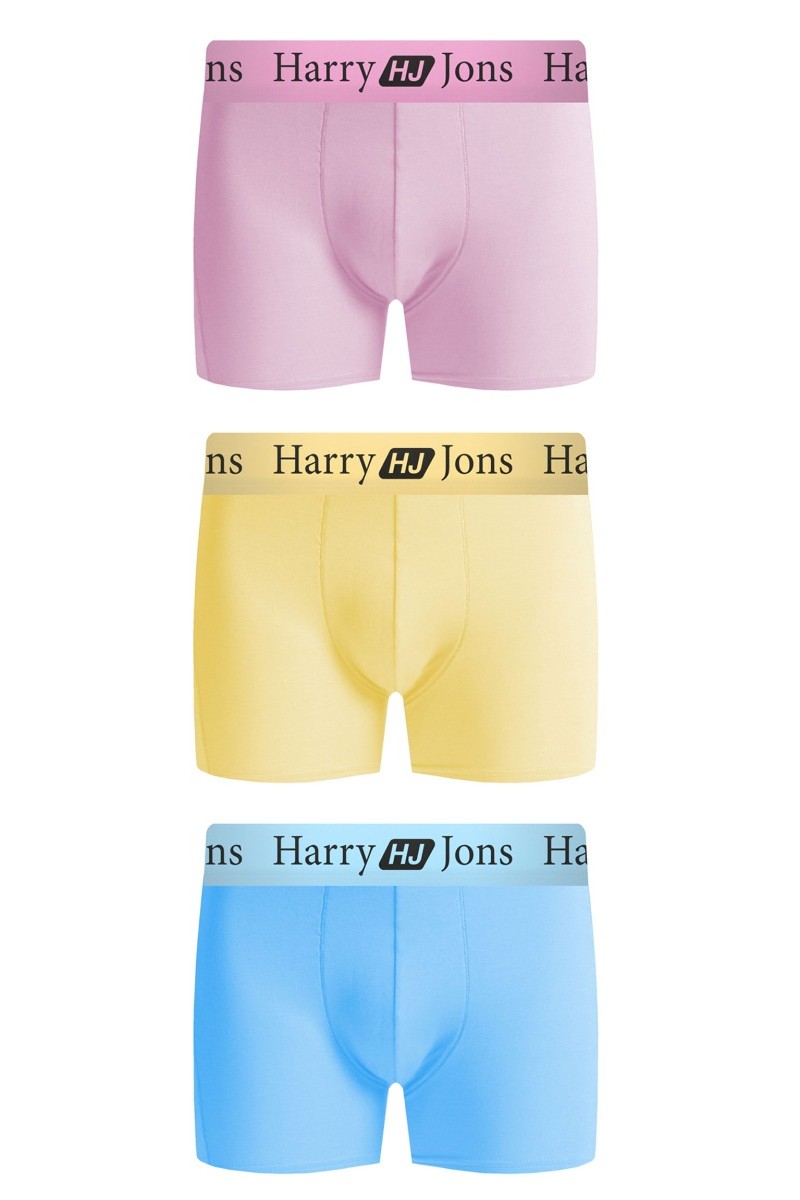 Boxer Harry Jons Pastels Pack Εμπριμε L