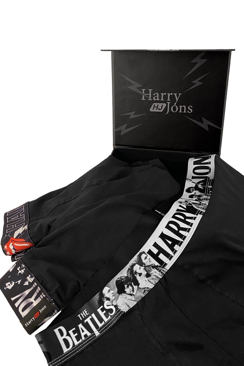 Boxer Harry Jons Rock Pack Μαύρο XL