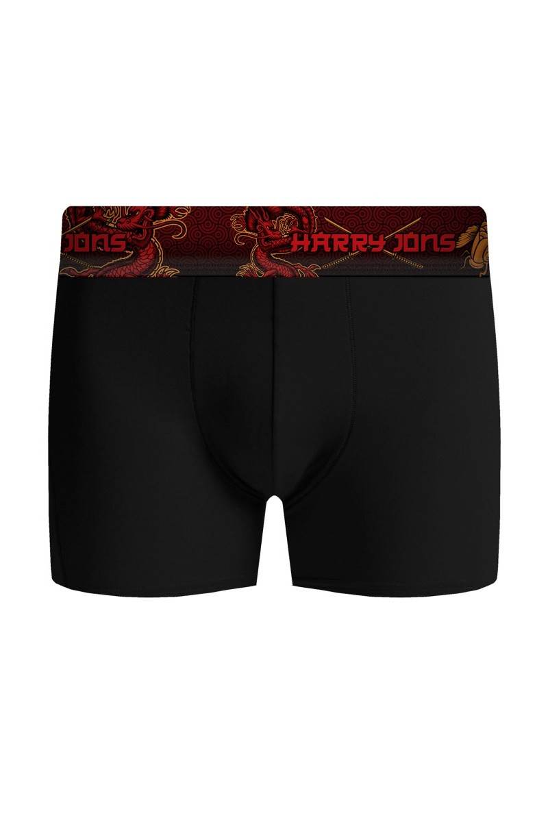 Boxer Harry Jons Samurai Pack Μαύρο M