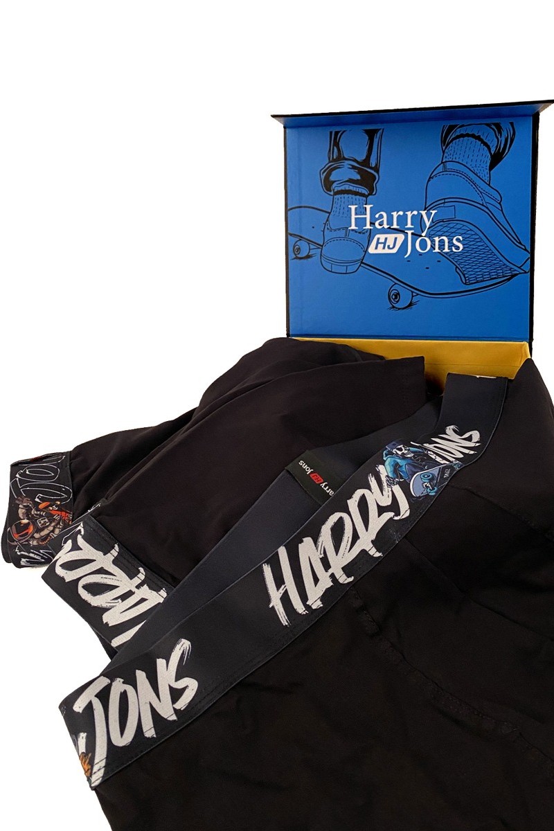 Boxer Harry Jons Skate Pack Μαύρο S