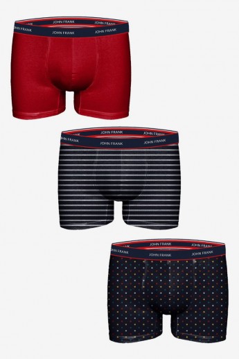 Boxer John Frank 3 Τεμ. - XL