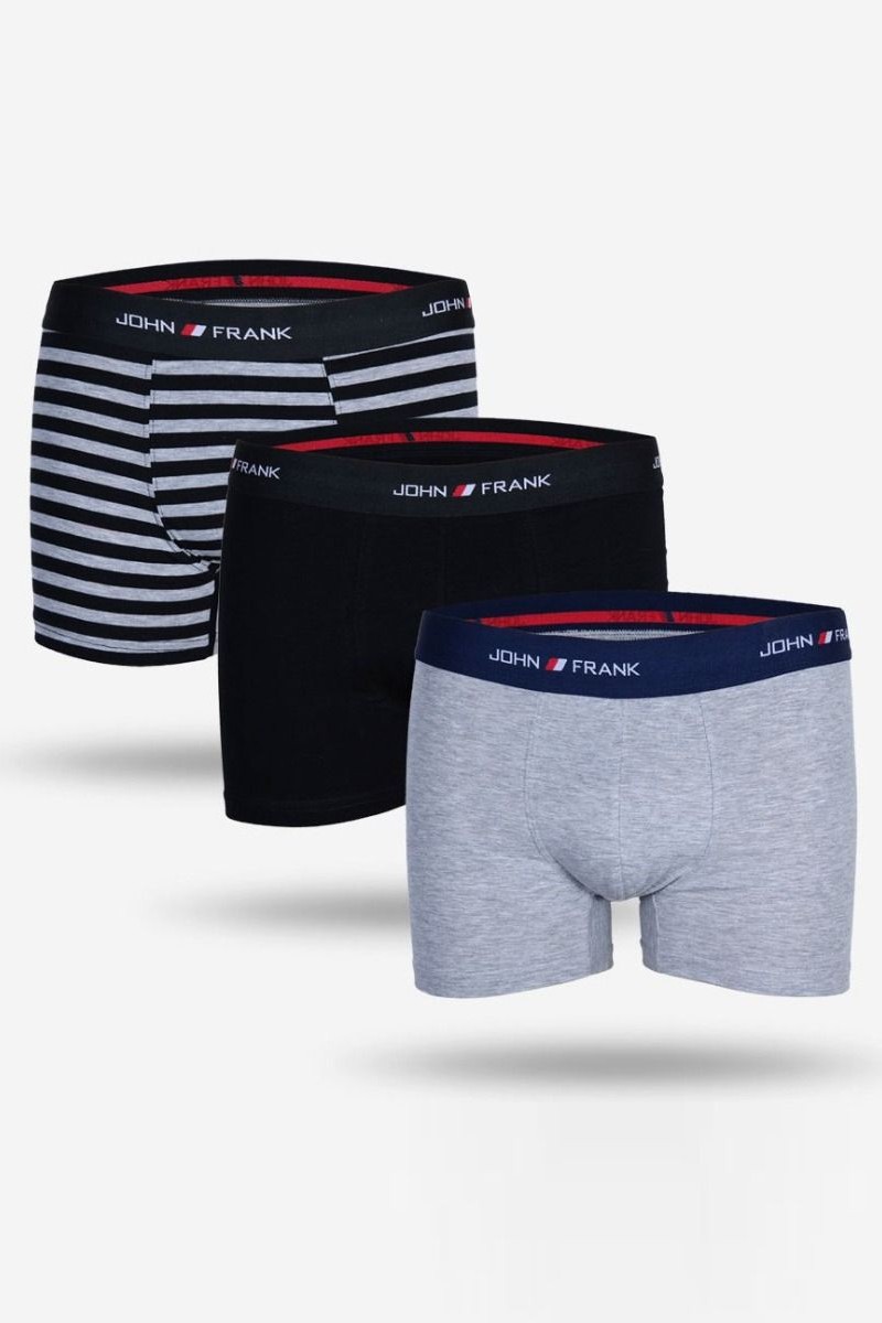 Boxer John Frank 3 Τεμ. - XL