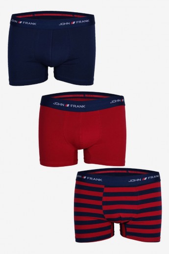 Boxer John Frank 3 Τεμ. - XL