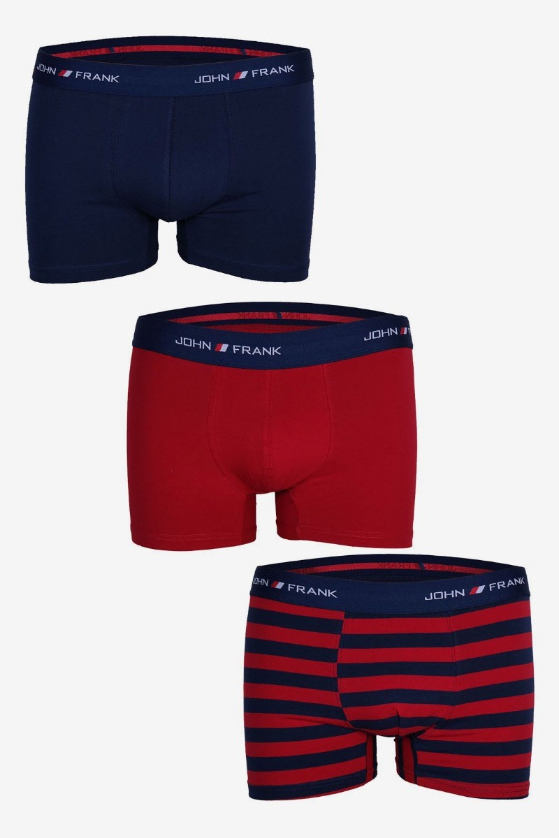 Boxer John Frank 3 Τεμ. - XL