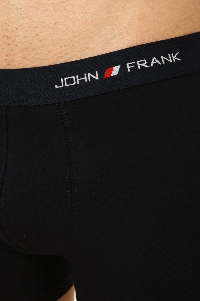 Boxer John Frank Basic Colors Μπλε Σκούρο L