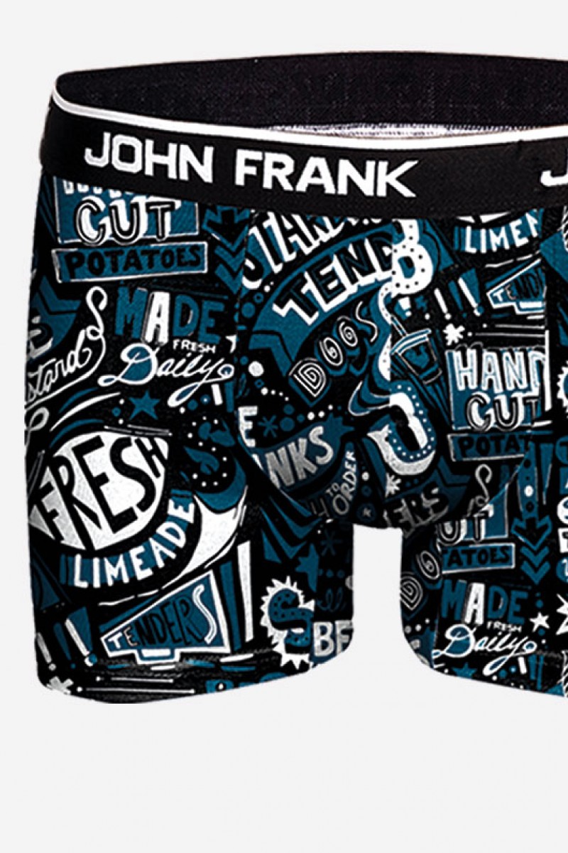 Boxer John Frank Blue Shakes - XL