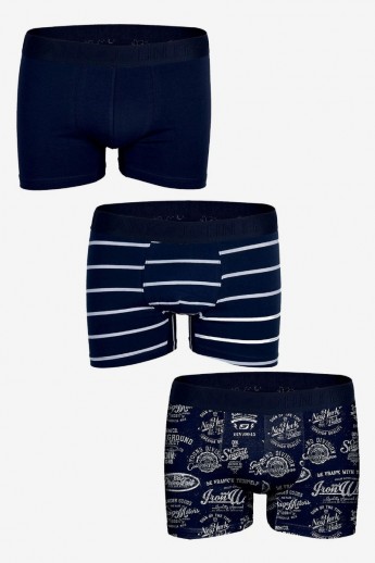 Boxer John Frank Campus 3 Τεμ. - M
