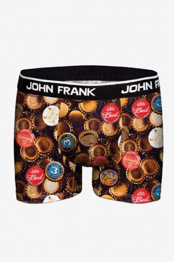 Boxer John Frank Caps Μαύρο L