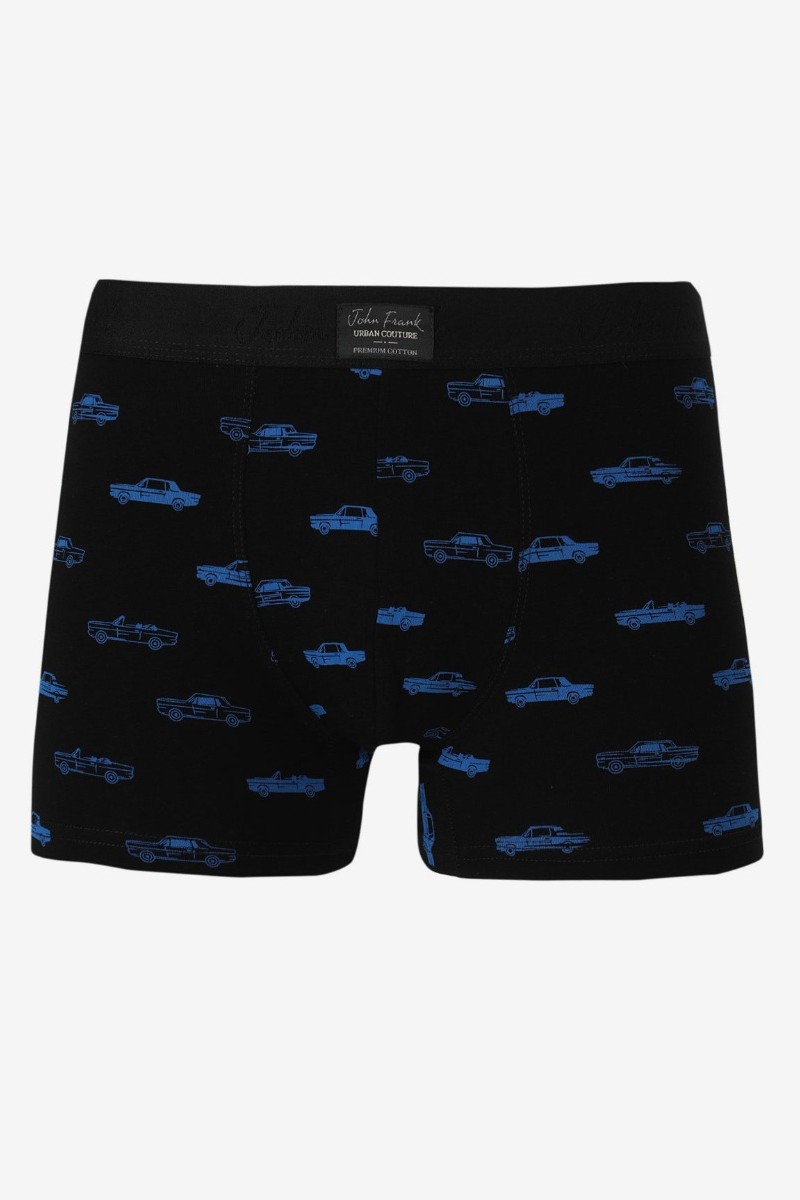 Boxer John Frank Car Μπλε XL