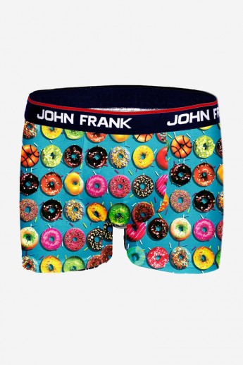 Boxer John Frank Donuts Blue - L