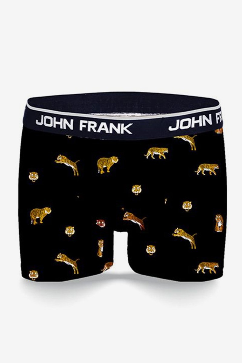 Boxer John Frank Wild Tiger Μαύρο S
