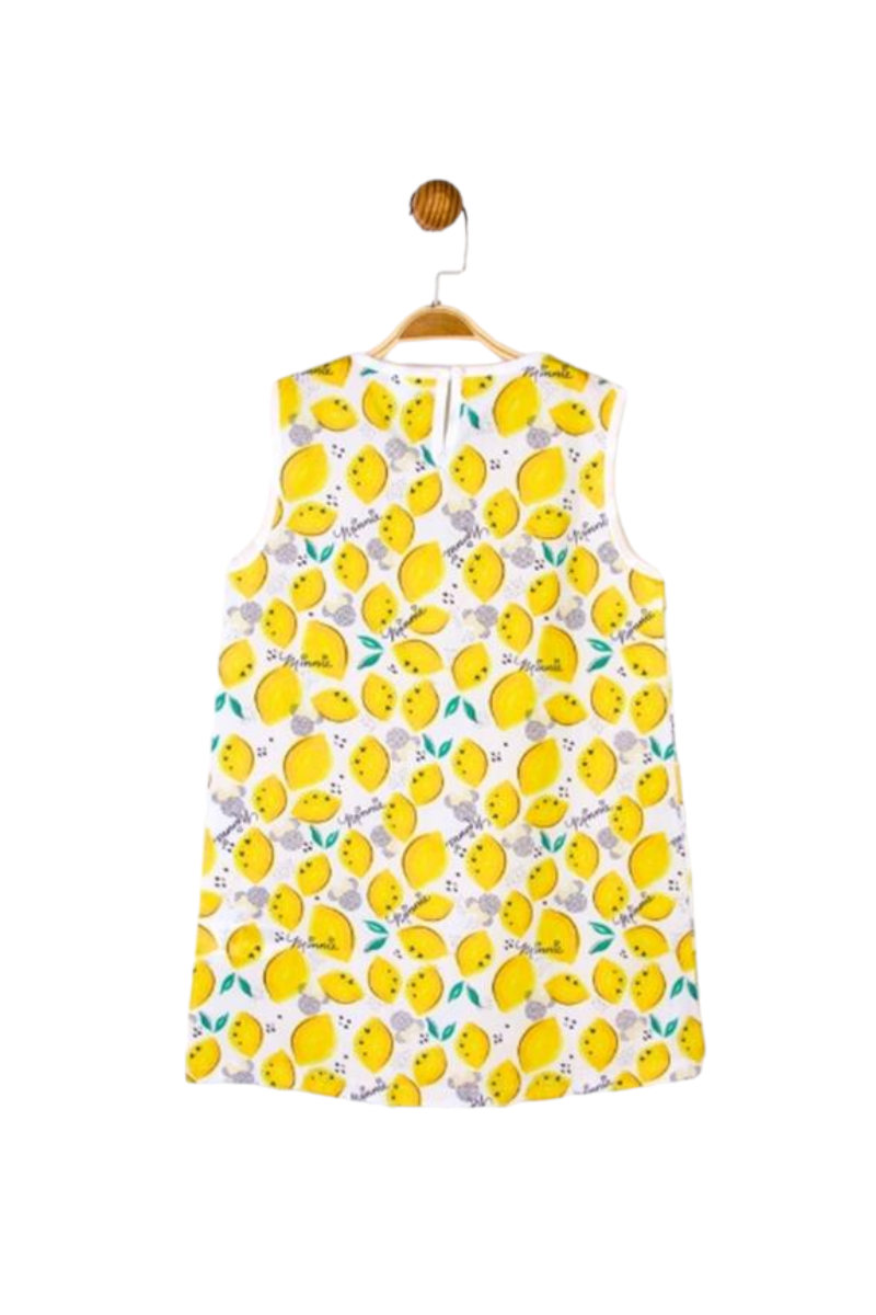 Φόρεμα για κορίτσι Lemons Minnie Disney Λευκό 7 (6-7 ετών)