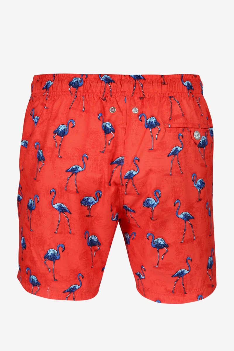 Μαγιο John Frank Flamingo Red Εμπριμε XL